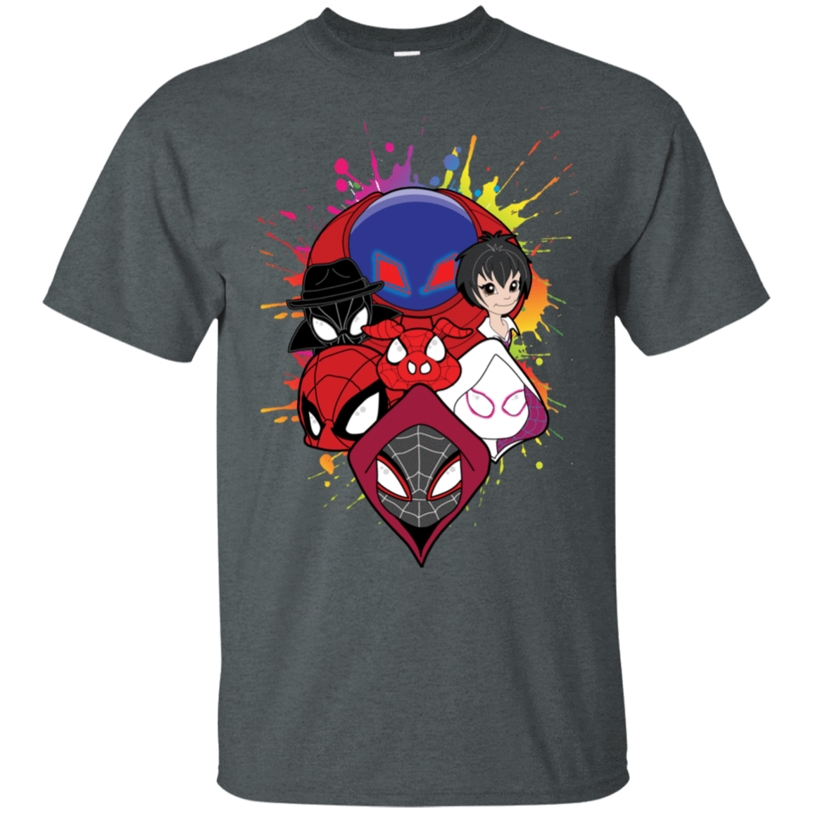 T-Shirts Dark Heather / S Spiderverse T-Shirt