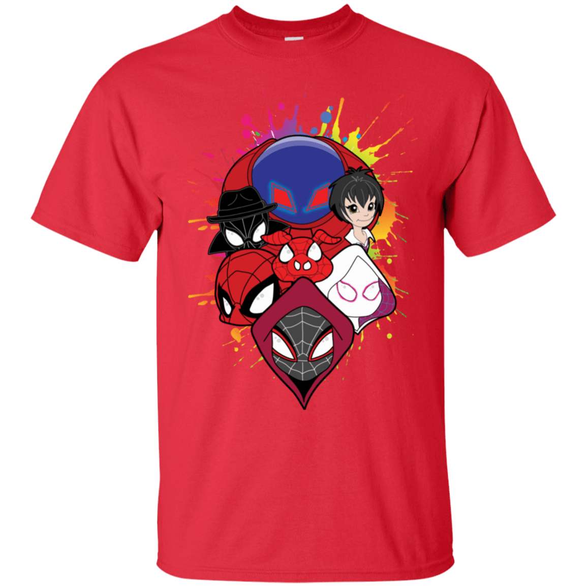 T-Shirts Red / S Spiderverse T-Shirt