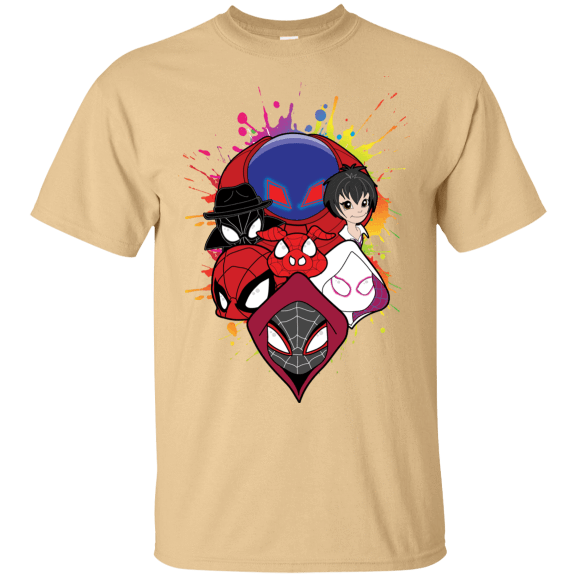 T-Shirts Vegas Gold / S Spiderverse T-Shirt