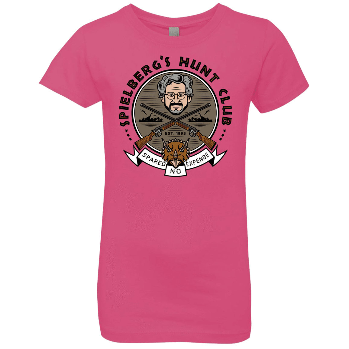 T-Shirts Hot Pink / YXS Spielbergs Hunt Club Girls Premium T-Shirt