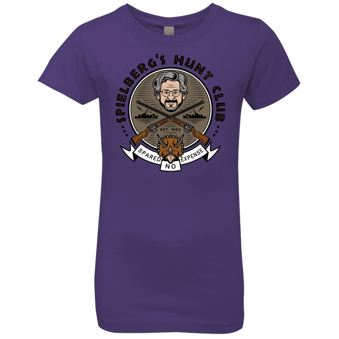 T-Shirts Purple Rush / YXS Spielbergs Hunt Club Girls Premium T-Shirt