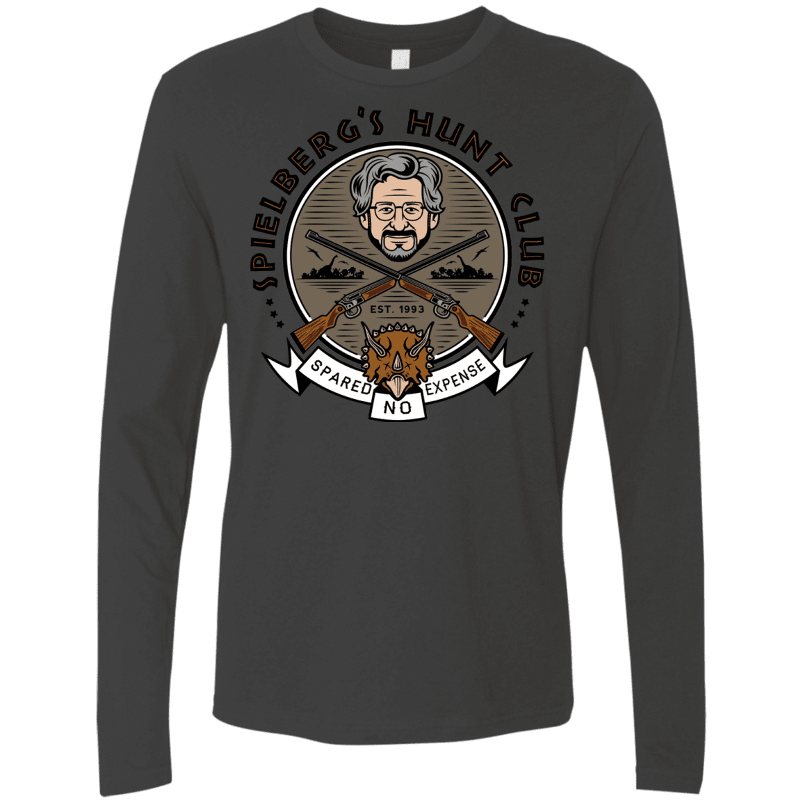 T-Shirts Heavy Metal / S Spielbergs Hunt Club Men's Premium Long Sleeve