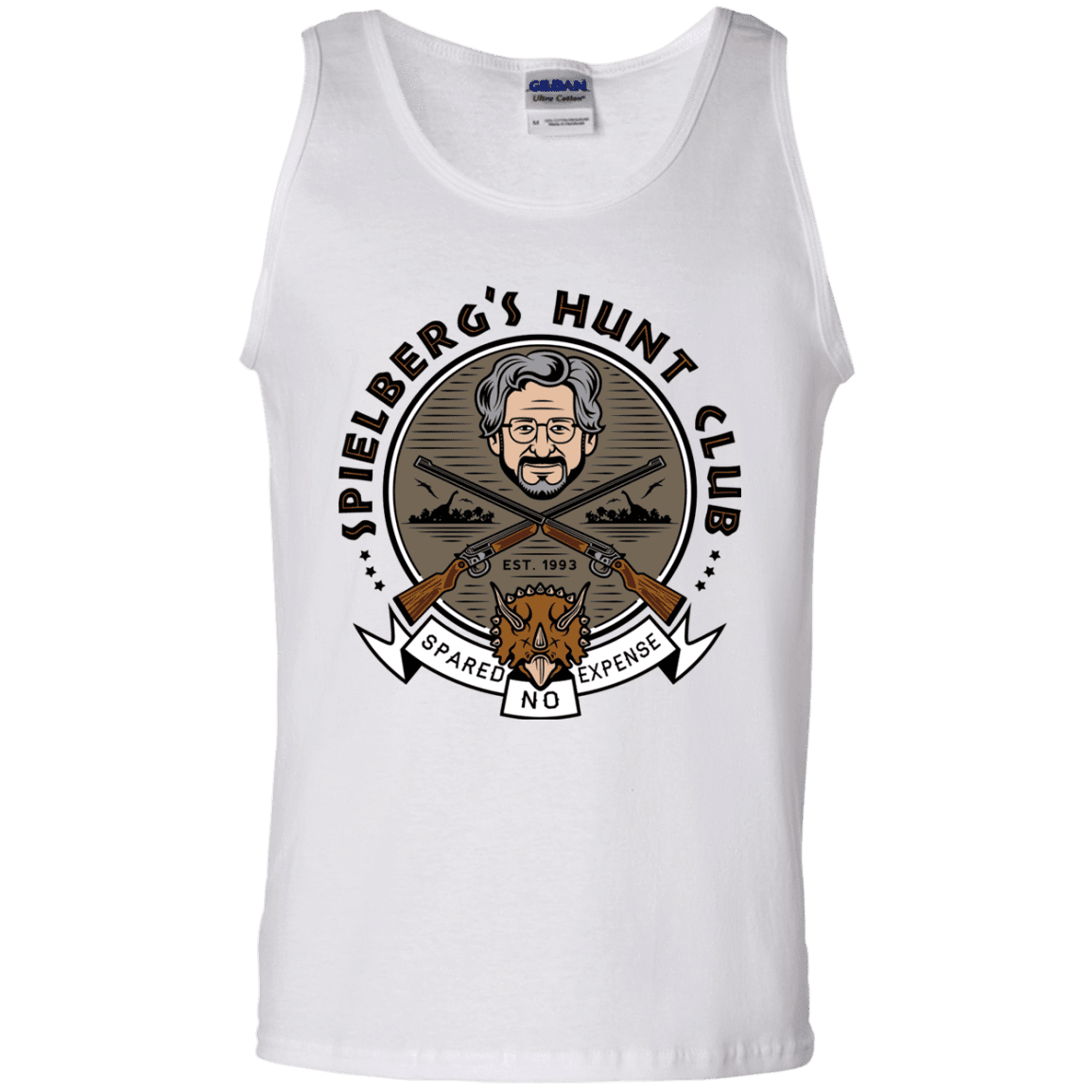 T-Shirts White / S Spielbergs Hunt Club Men's Tank Top