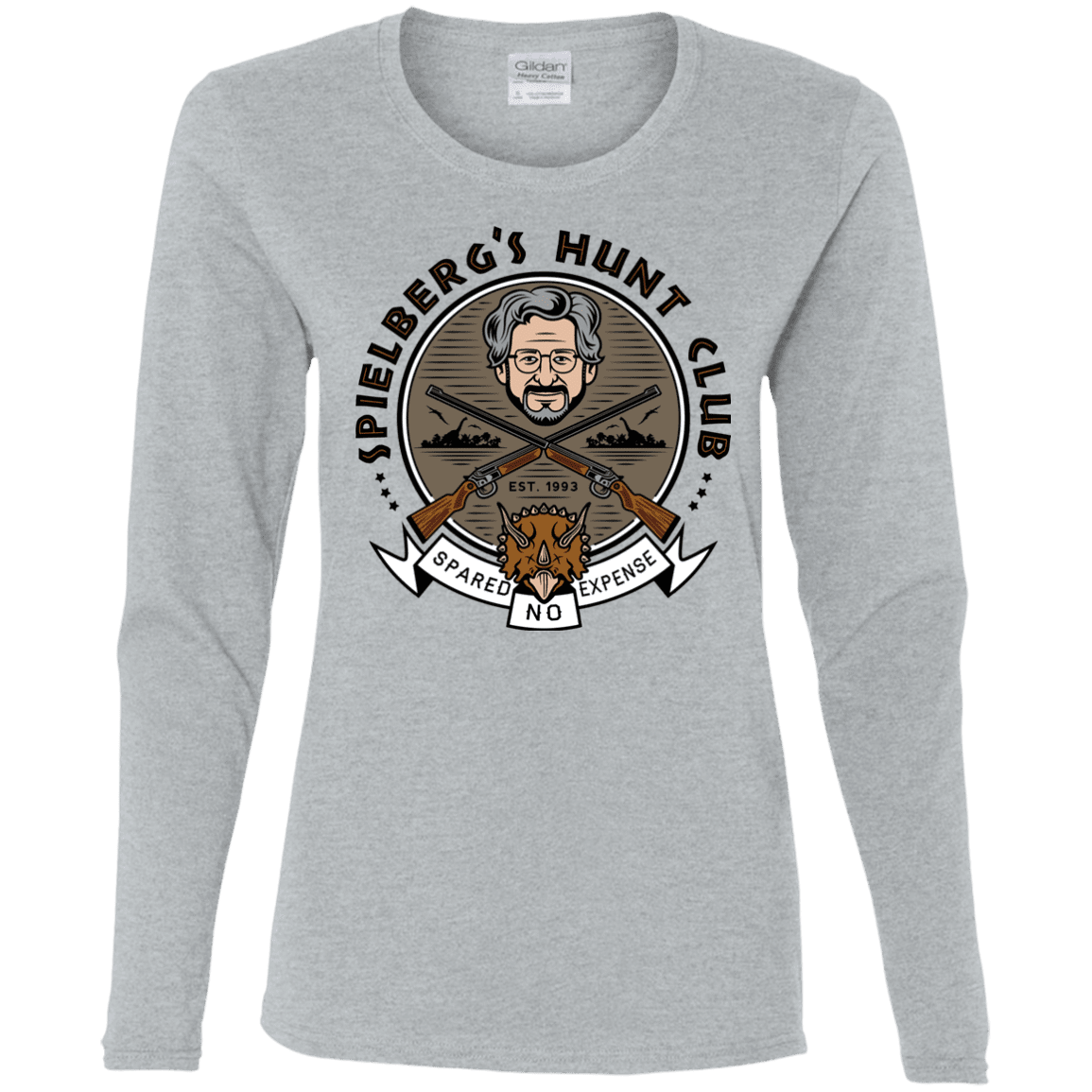 T-Shirts Sport Grey / S Spielbergs Hunt Club Women's Long Sleeve T-Shirt