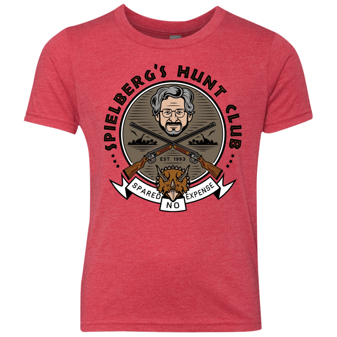 T-Shirts Vintage Red / YXS Spielbergs Hunt Club Youth Triblend T-Shirt