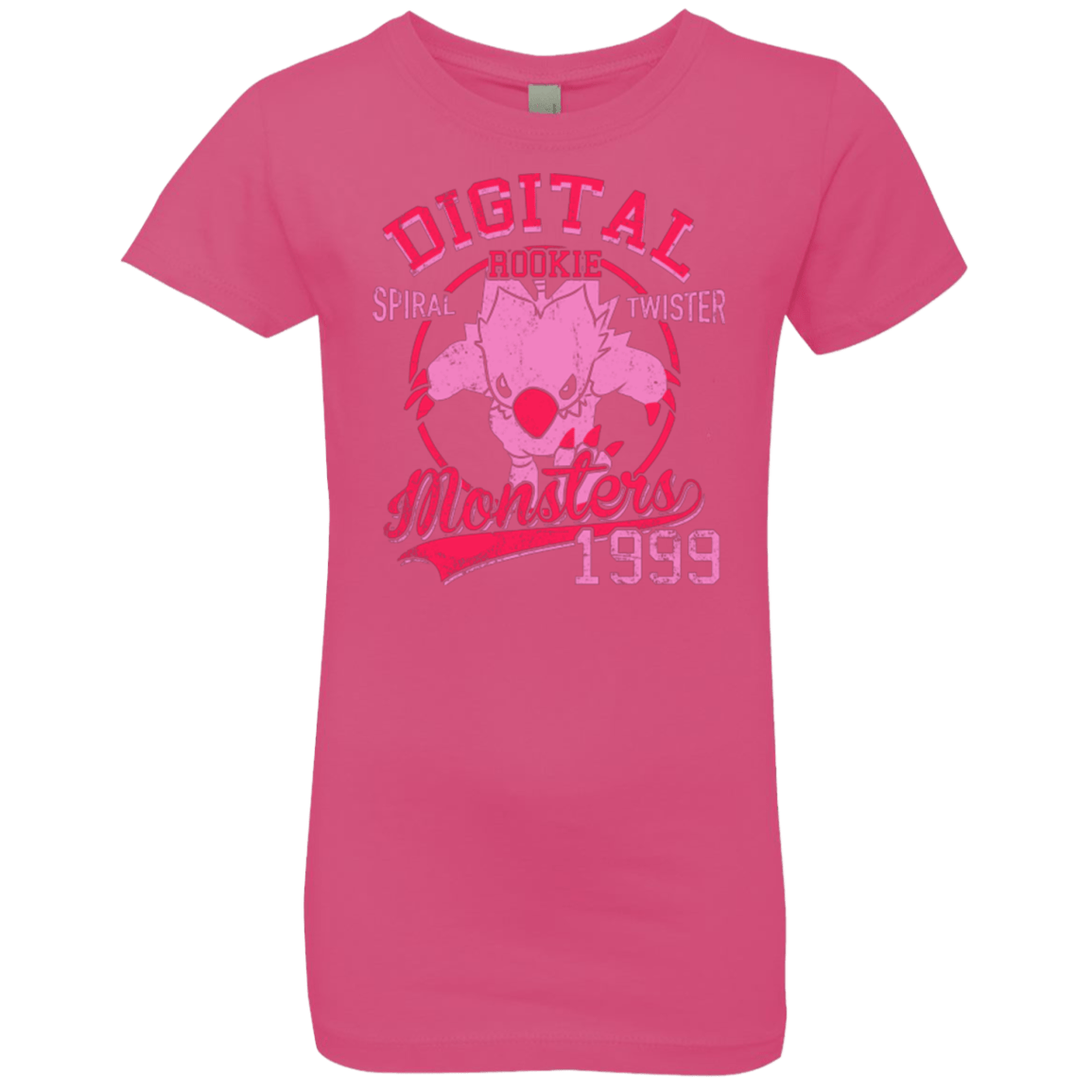 T-Shirts Hot Pink / YXS Spiral Twister Girls Premium T-Shirt