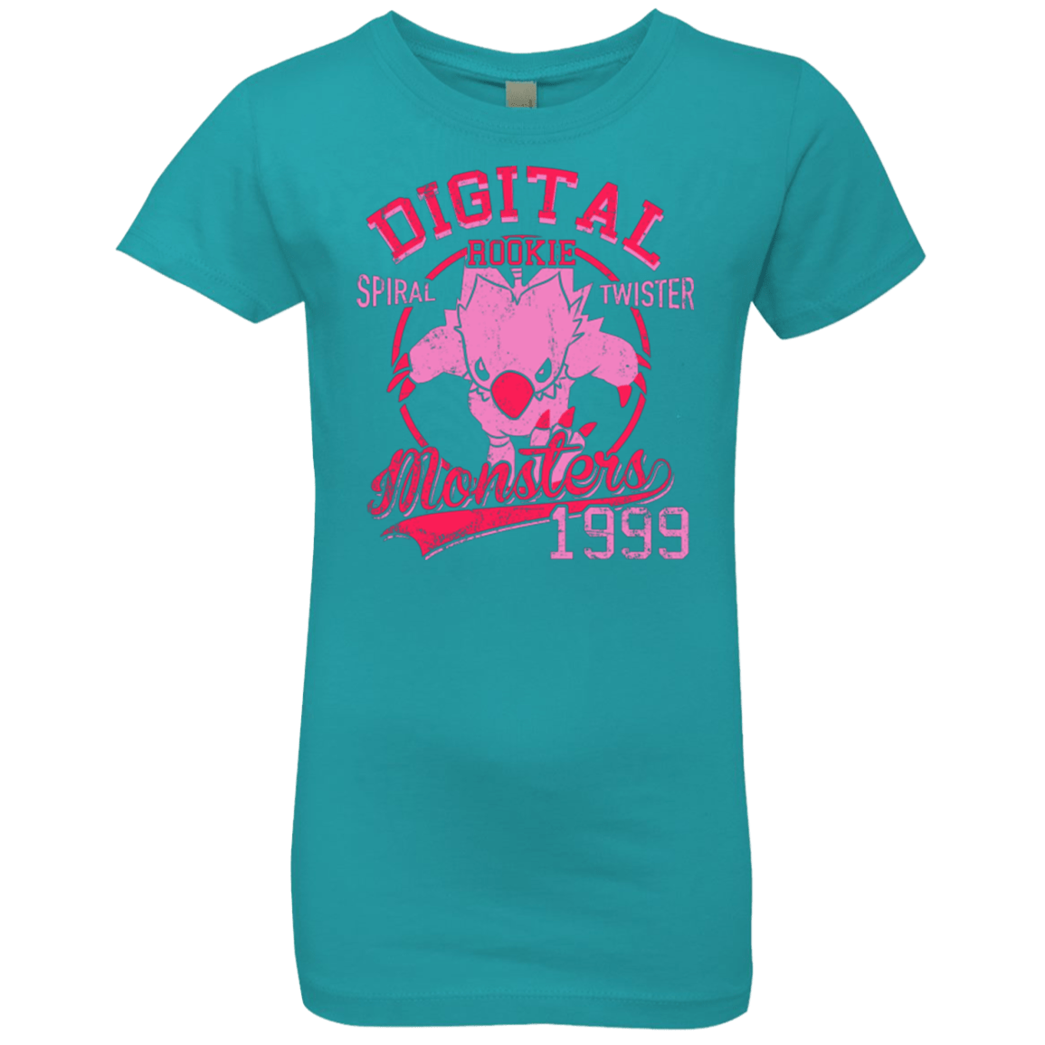 T-Shirts Tahiti Blue / YXS Spiral Twister Girls Premium T-Shirt