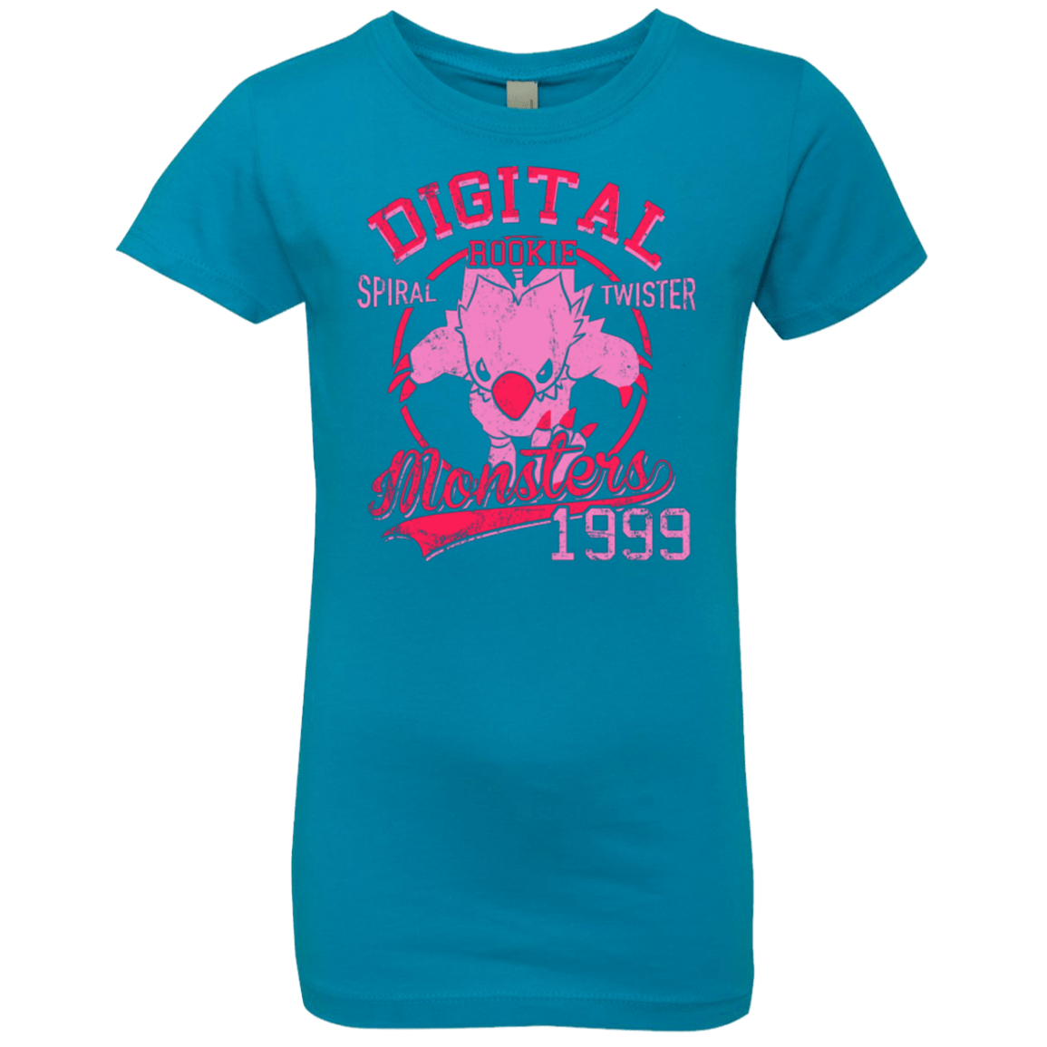 T-Shirts Turquoise / YXS Spiral Twister Girls Premium T-Shirt