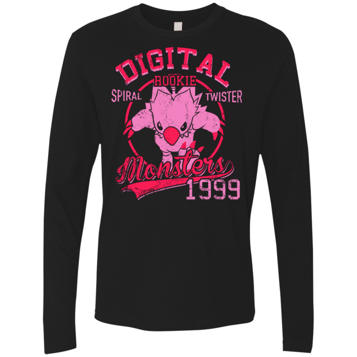 T-Shirts Black / Small Spiral Twister Men's Premium Long Sleeve