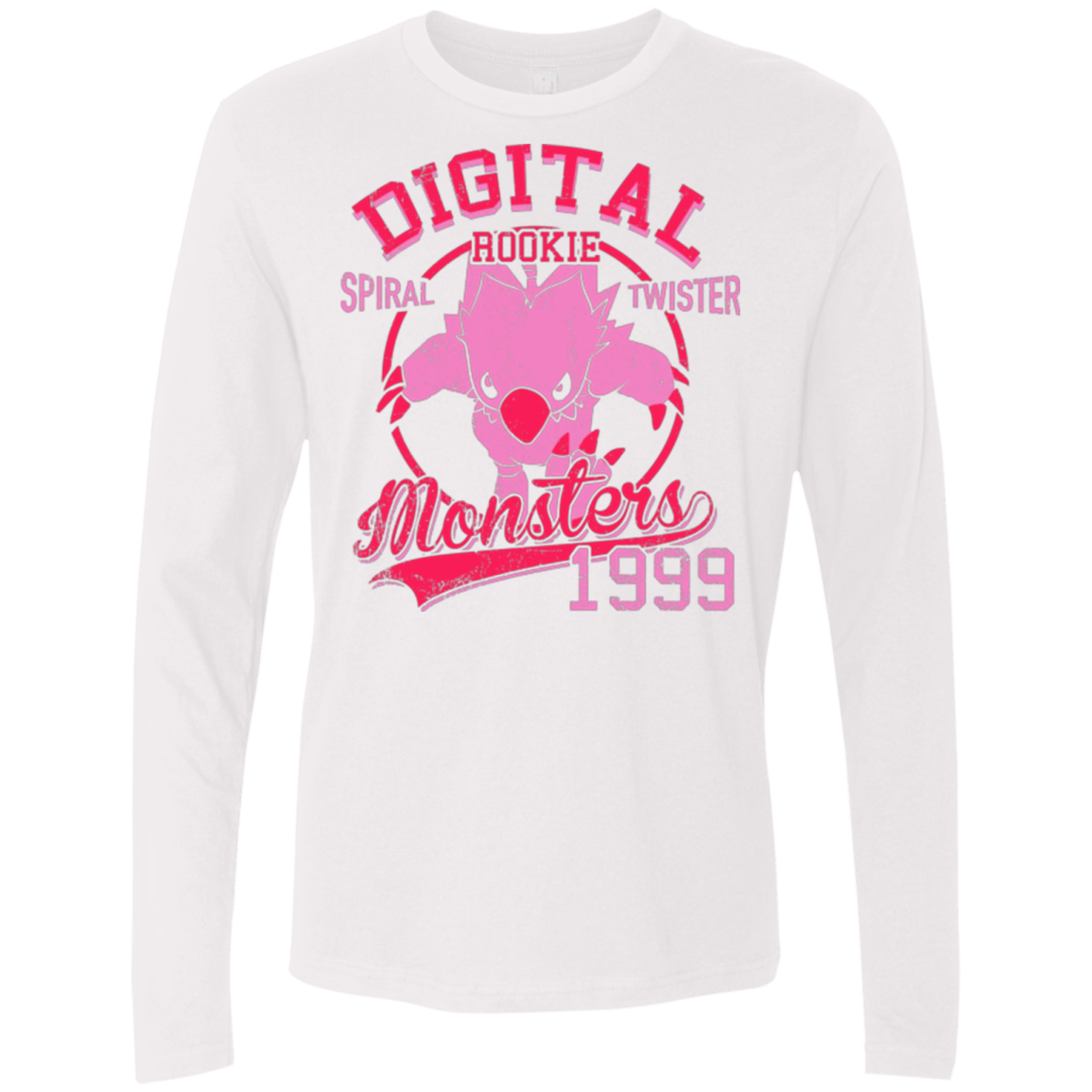 T-Shirts White / Small Spiral Twister Men's Premium Long Sleeve