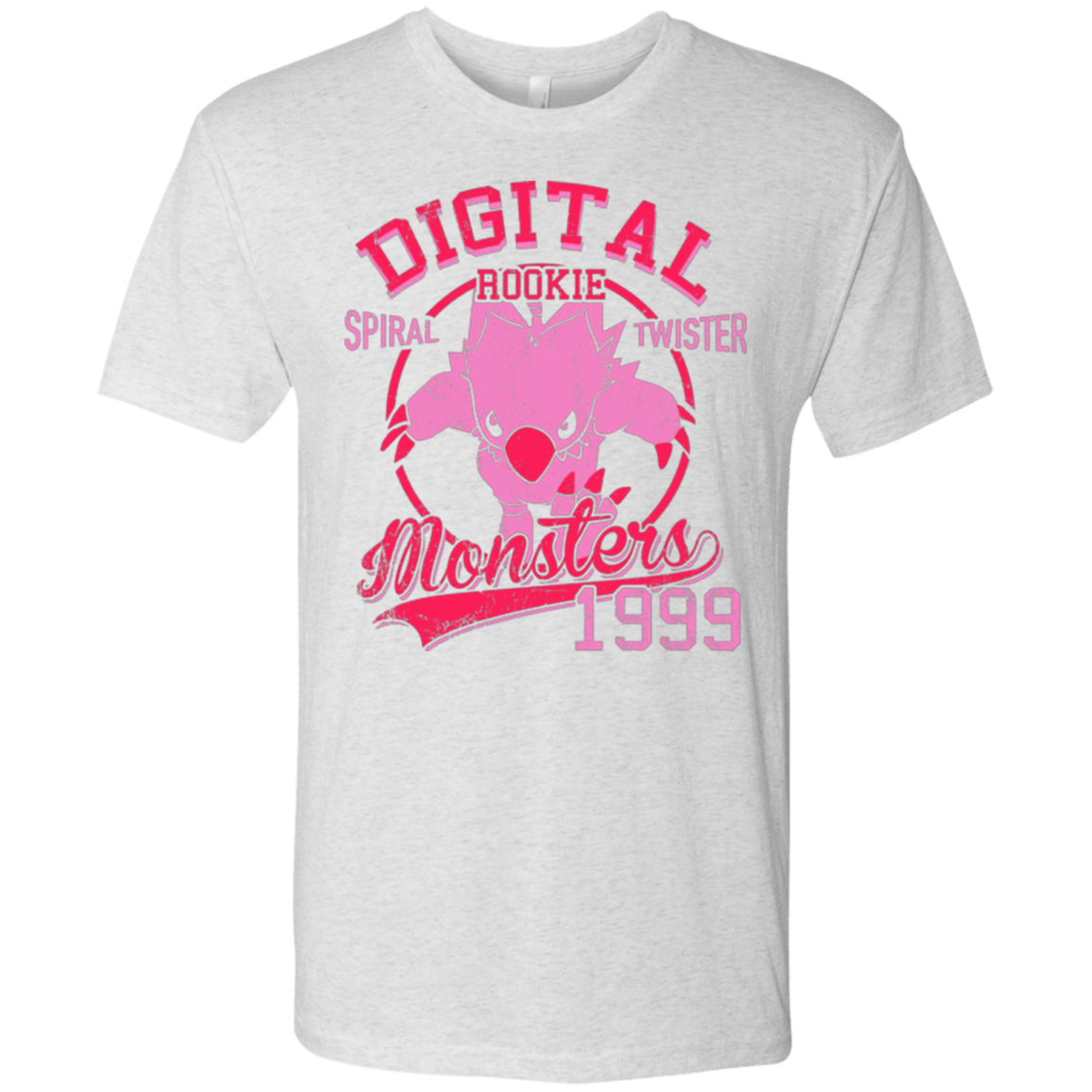 T-Shirts Heather White / Small Spiral Twister Men's Triblend T-Shirt