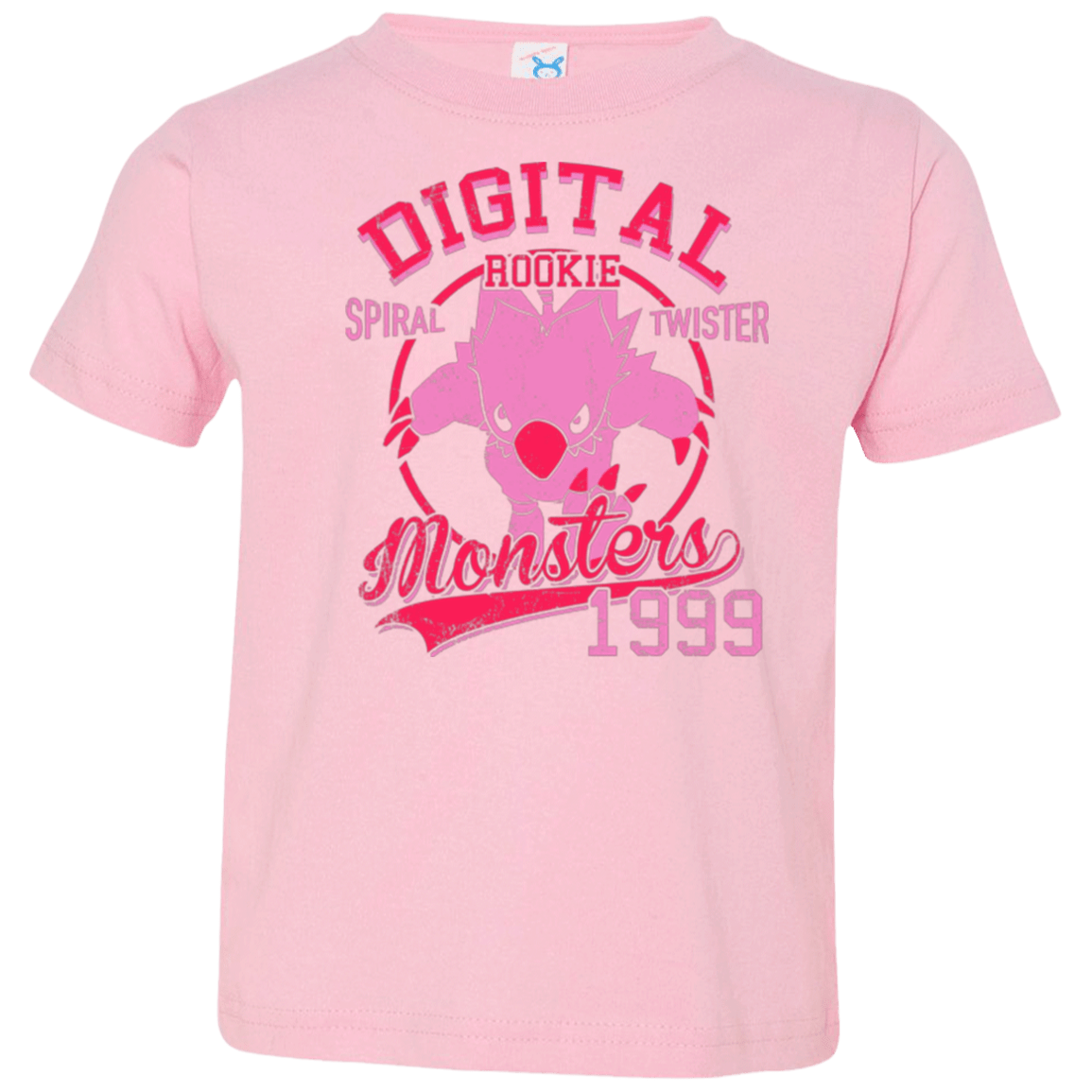 T-Shirts Pink / 2T Spiral Twister Toddler Premium T-Shirt