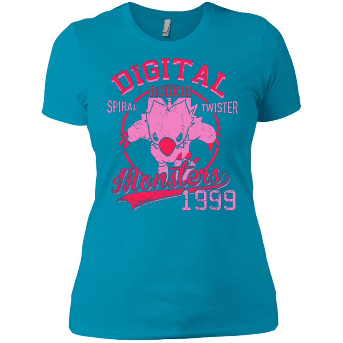 T-Shirts Turquoise / X-Small Spiral Twister Women's Premium T-Shirt