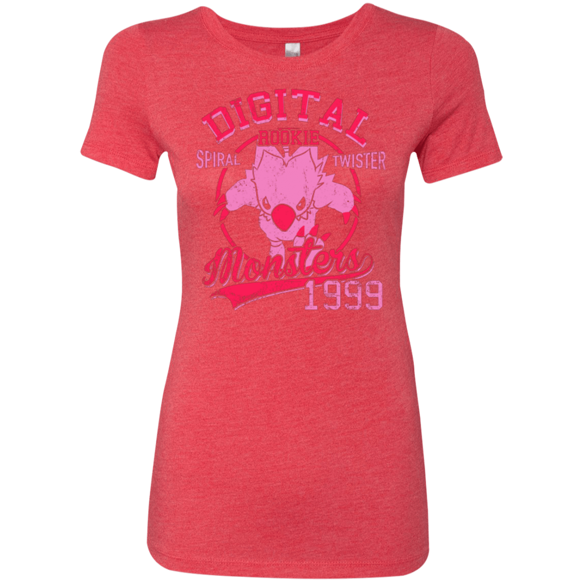 T-Shirts Vintage Red / Small Spiral Twister Women's Triblend T-Shirt