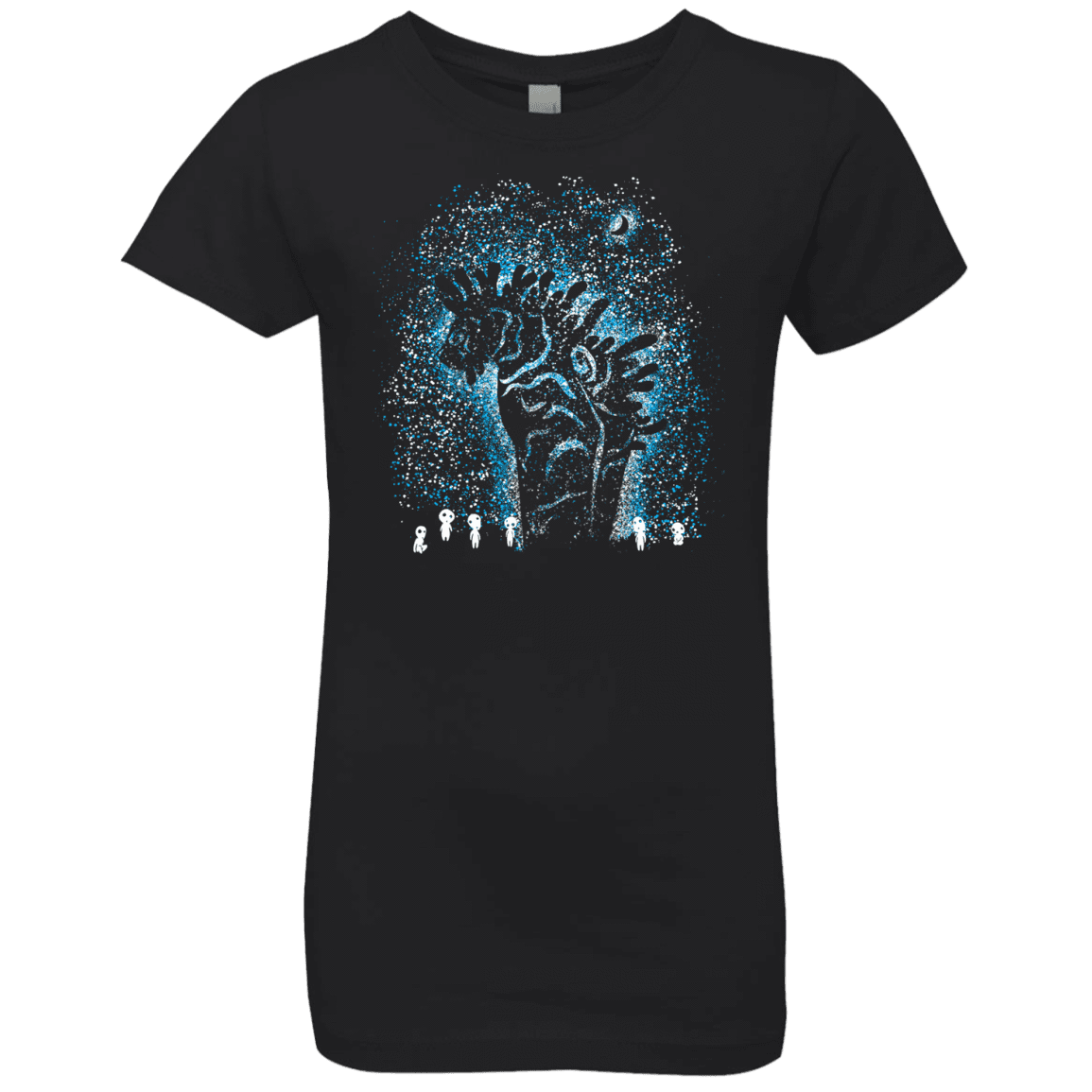 T-Shirts Black / YXS Spirits In The Night Girls Premium T-Shirt