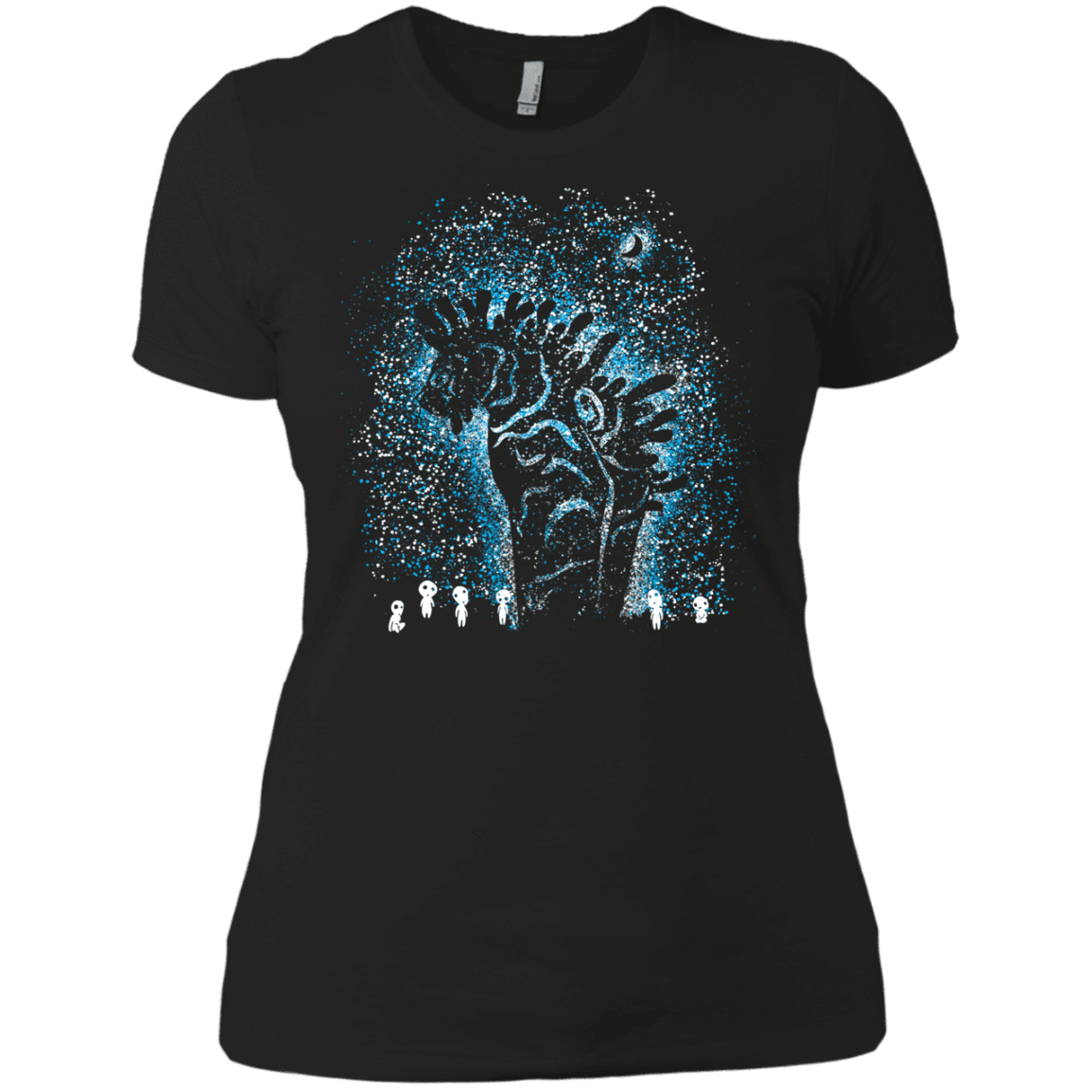 T-Shirts Black / X-Small Spirits In The Night Women's Premium T-Shirt