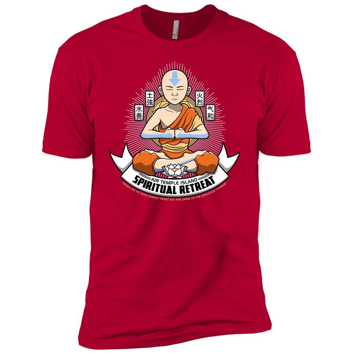 T-Shirts Red / YXS SPIRITUAL RETREATT Boys Premium T-Shirt