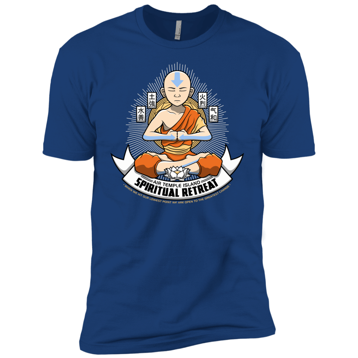 T-Shirts Royal / YXS SPIRITUAL RETREATT Boys Premium T-Shirt