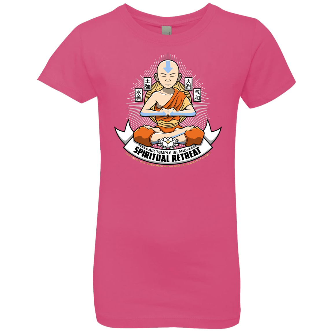 T-Shirts Hot Pink / YXS SPIRITUAL RETREATT Girls Premium T-Shirt