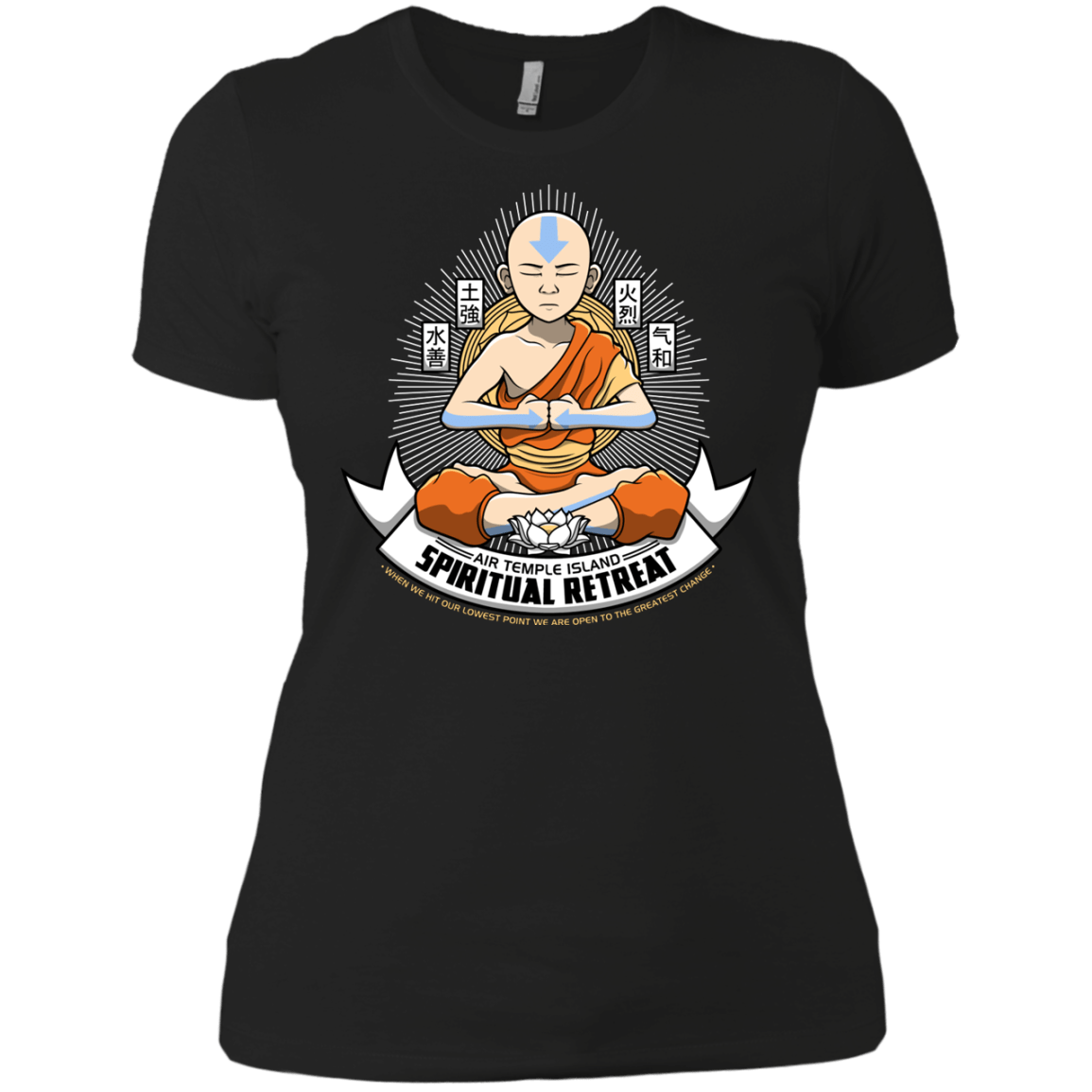 T-Shirts Black / X-Small SPIRITUAL RETREATT Women's Premium T-Shirt