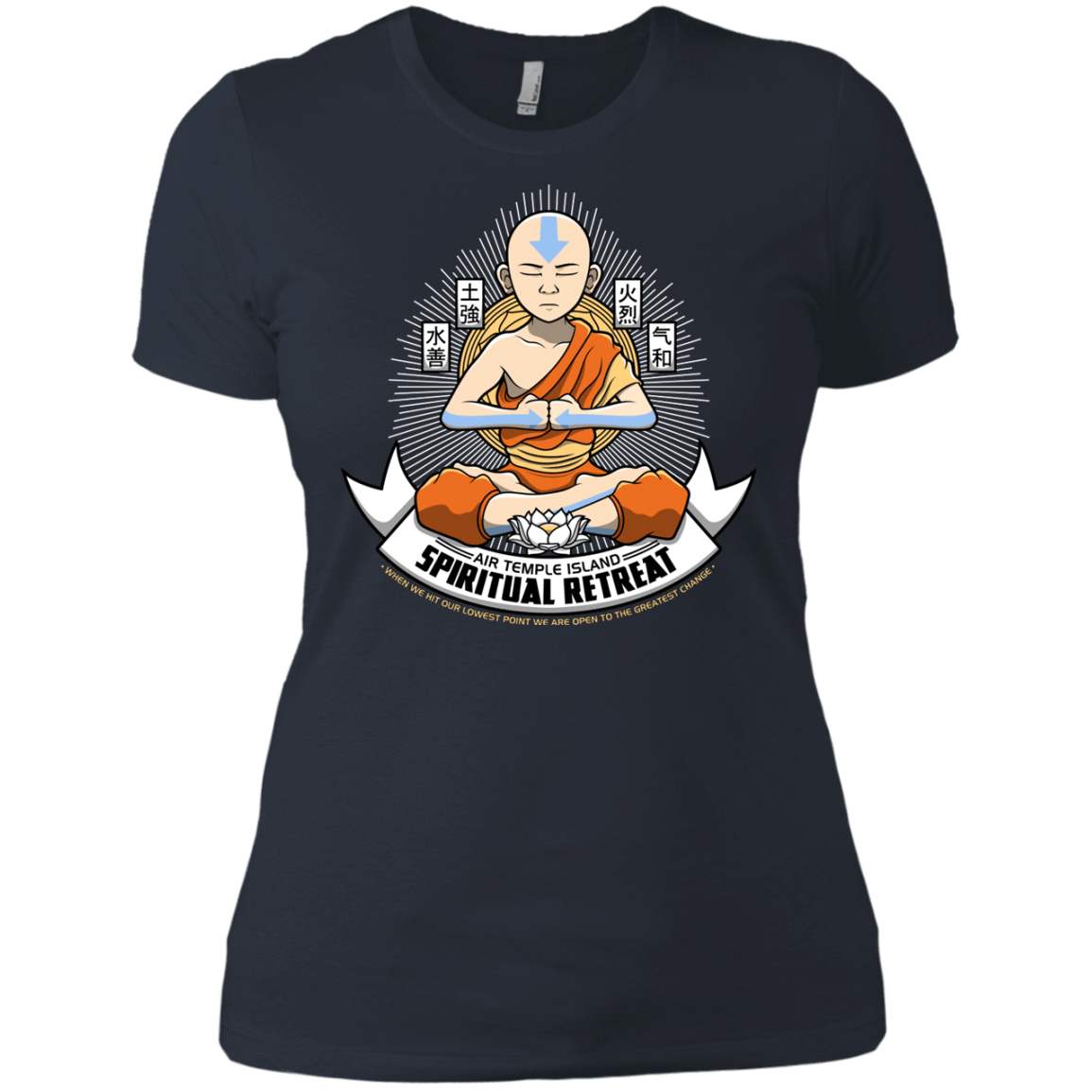 T-Shirts Indigo / X-Small SPIRITUAL RETREATT Women's Premium T-Shirt