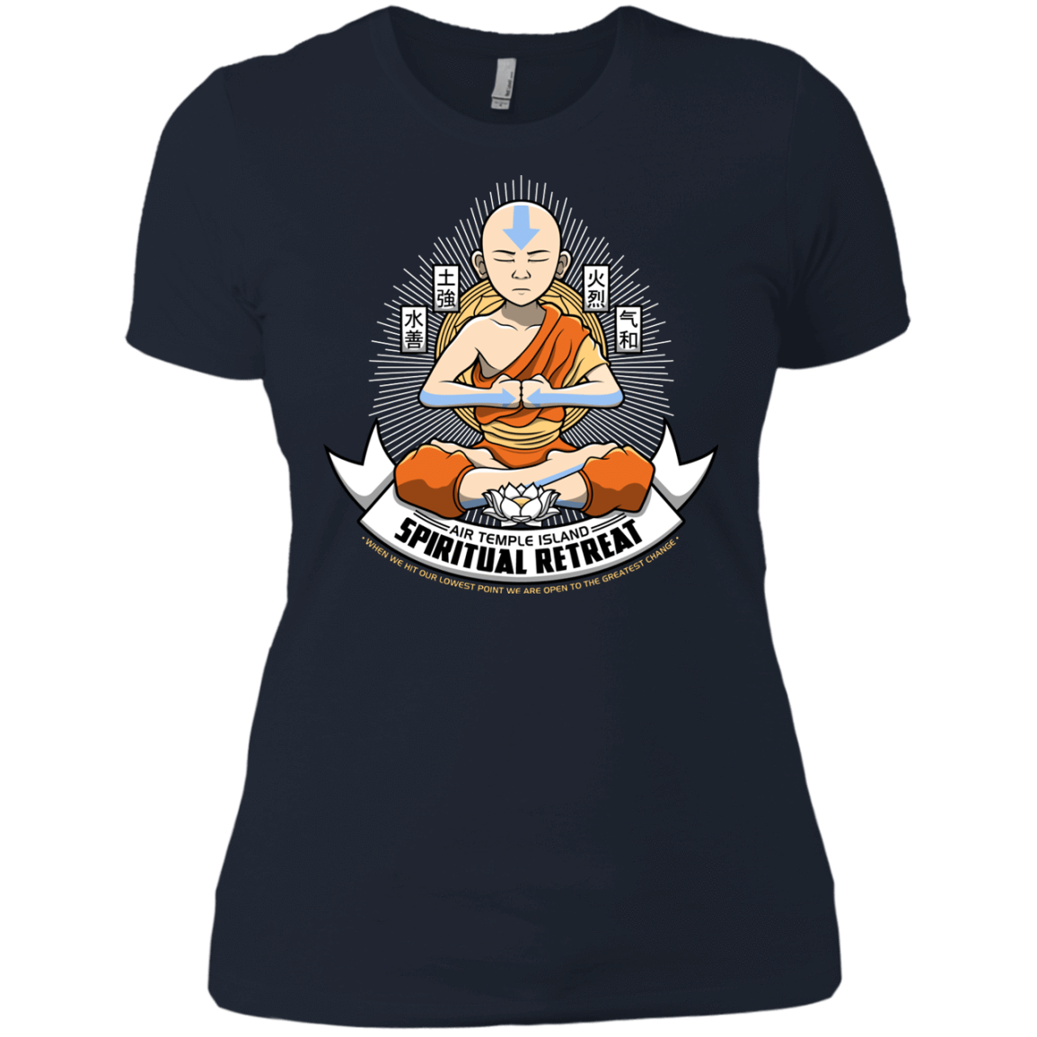 T-Shirts Midnight Navy / X-Small SPIRITUAL RETREATT Women's Premium T-Shirt