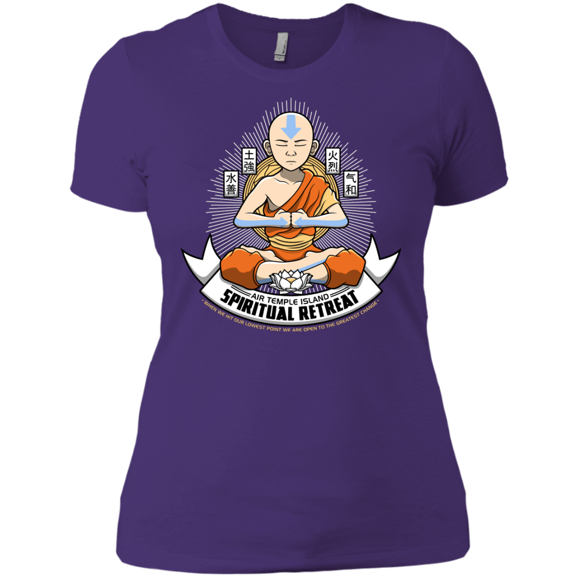 T-Shirts Purple / X-Small SPIRITUAL RETREATT Women's Premium T-Shirt