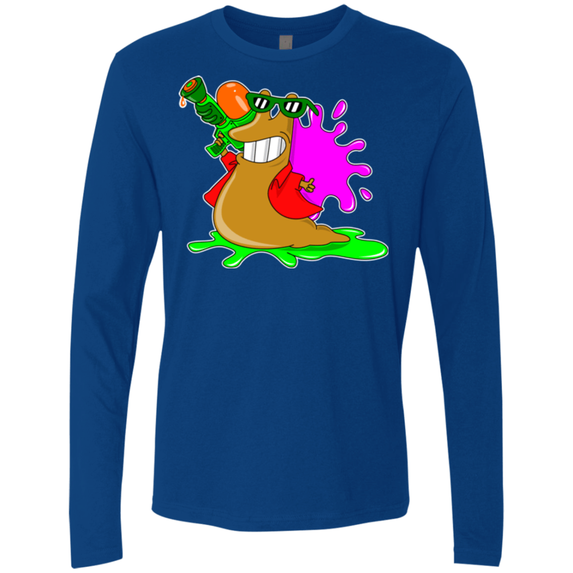 T-Shirts Royal / Small Splash party Men's Premium Long Sleeve