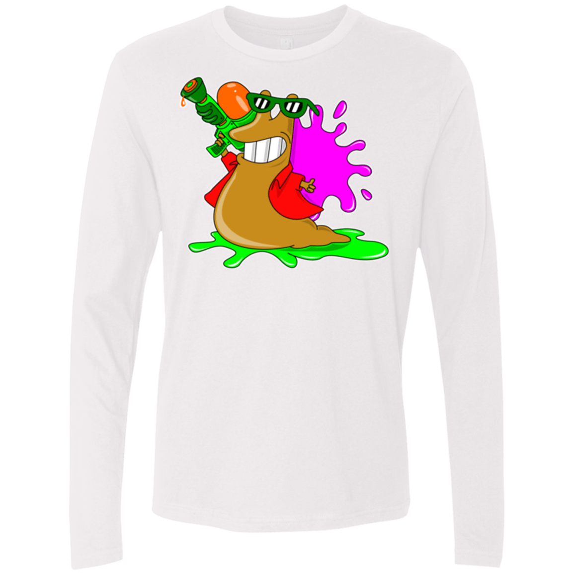 T-Shirts White / Small Splash party Men's Premium Long Sleeve