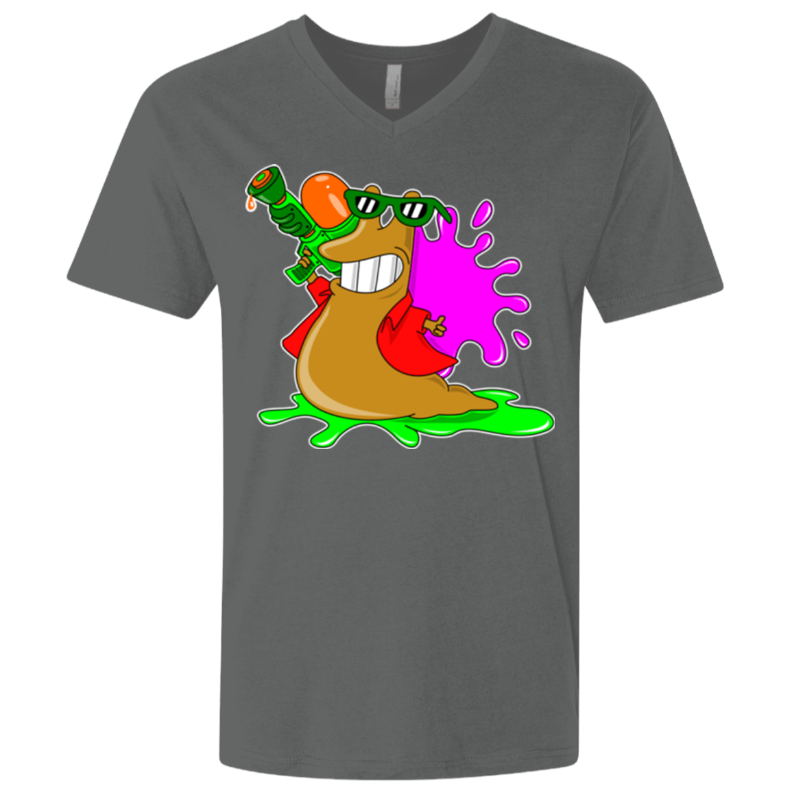 T-Shirts Heavy Metal / X-Small Splash party Men's Premium V-Neck