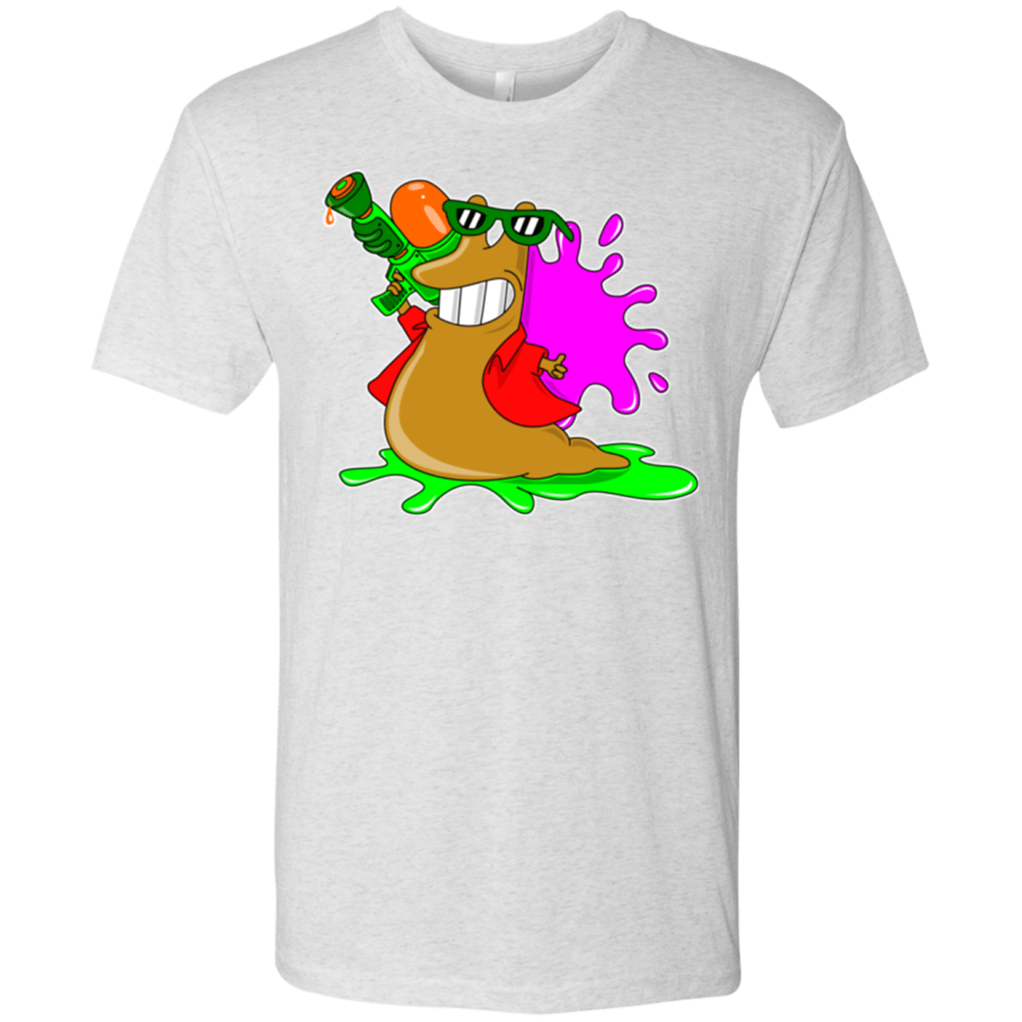 T-Shirts Heather White / Small Splash party Men's Triblend T-Shirt