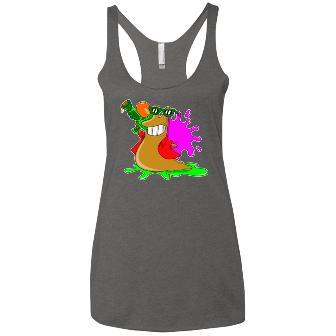 T-Shirts Premium Heather / X-Small Splash party Women's Triblend Racerback Tank