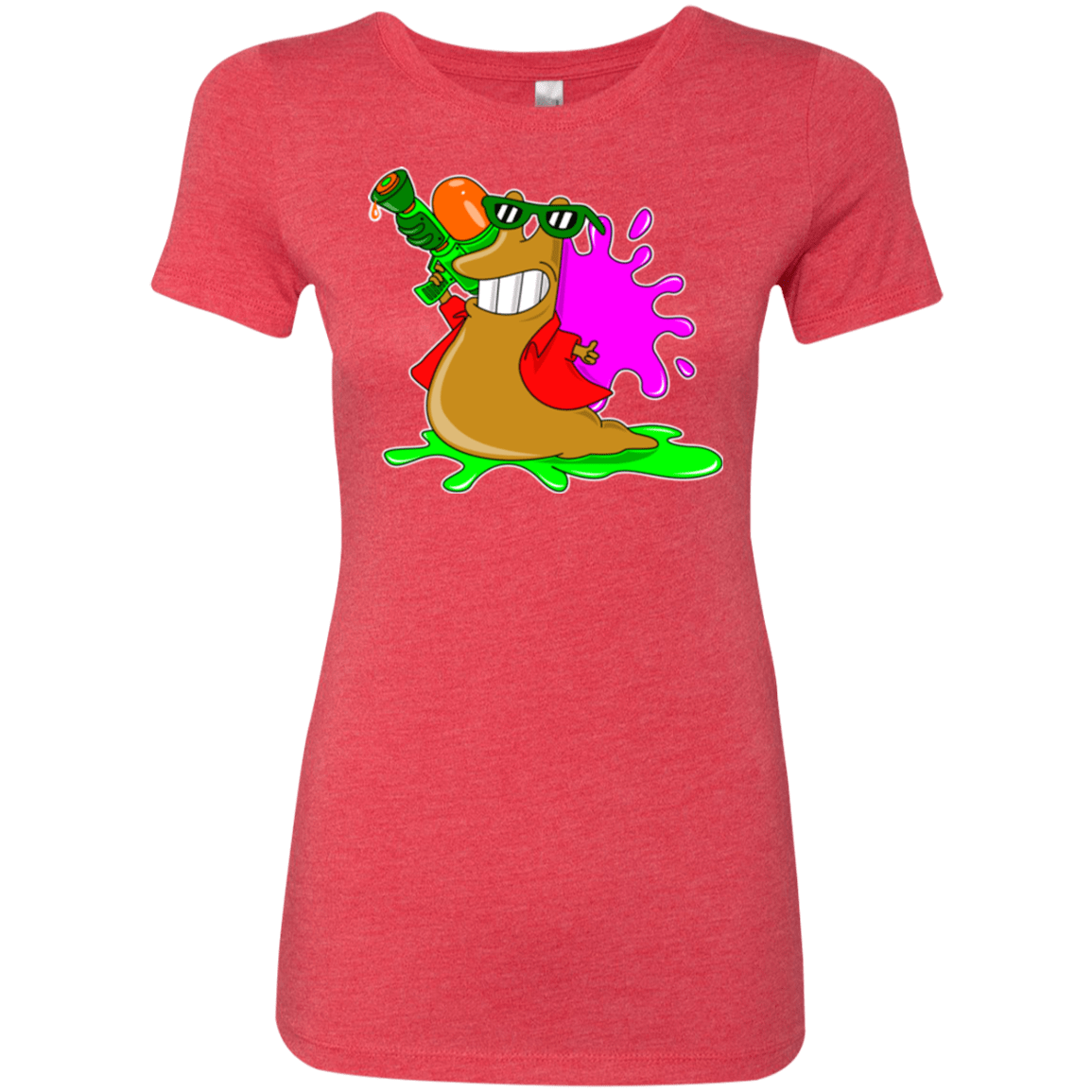 T-Shirts Vintage Red / Small Splash party Women's Triblend T-Shirt