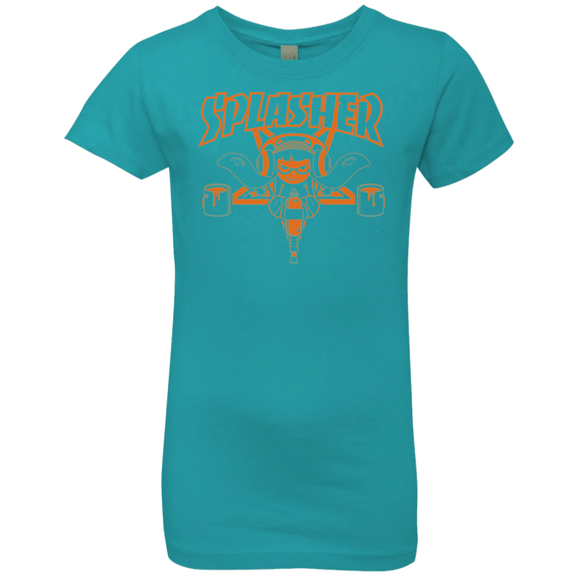 T-Shirts Tahiti Blue / YXS SPLASHER Girls Premium T-Shirt