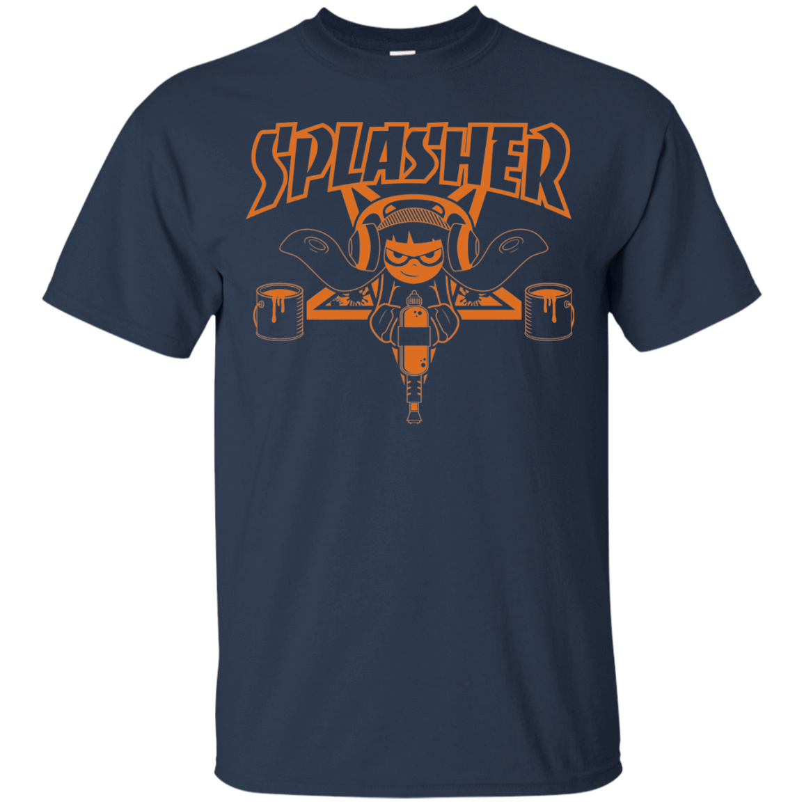 T-Shirts Navy / S SPLASHER T-Shirt
