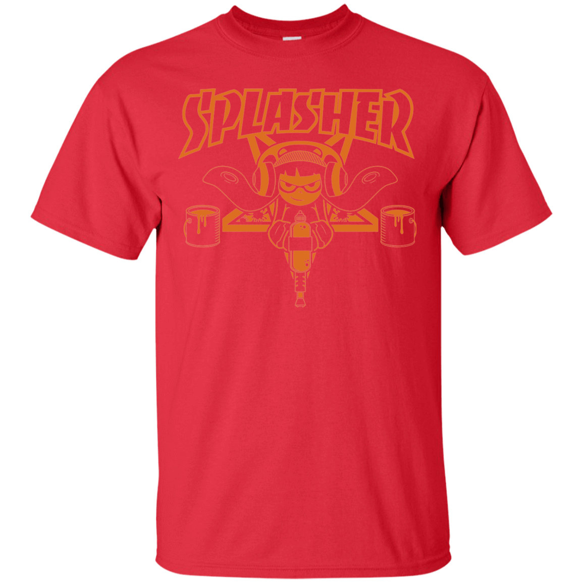 T-Shirts Red / S SPLASHER T-Shirt