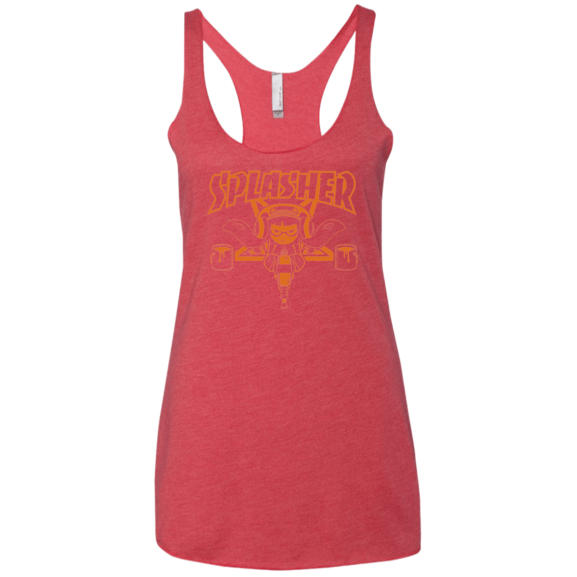 T-Shirts Vintage Red / X-Small SPLASHER Women's Triblend Racerback Tank