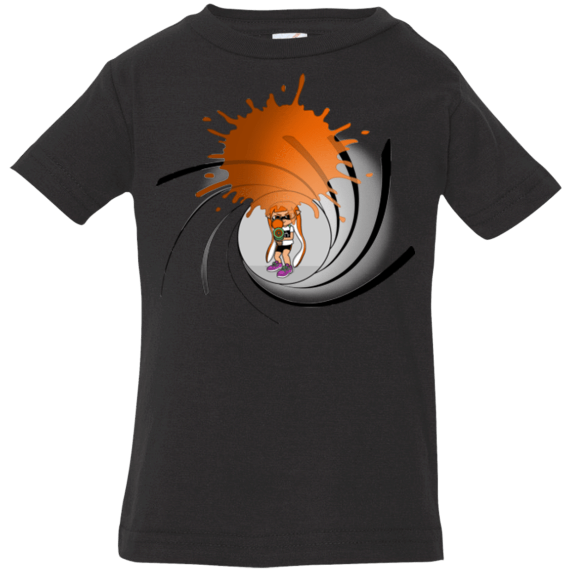T-Shirts Black / 6 Months Splat 007 Infant Premium T-Shirt