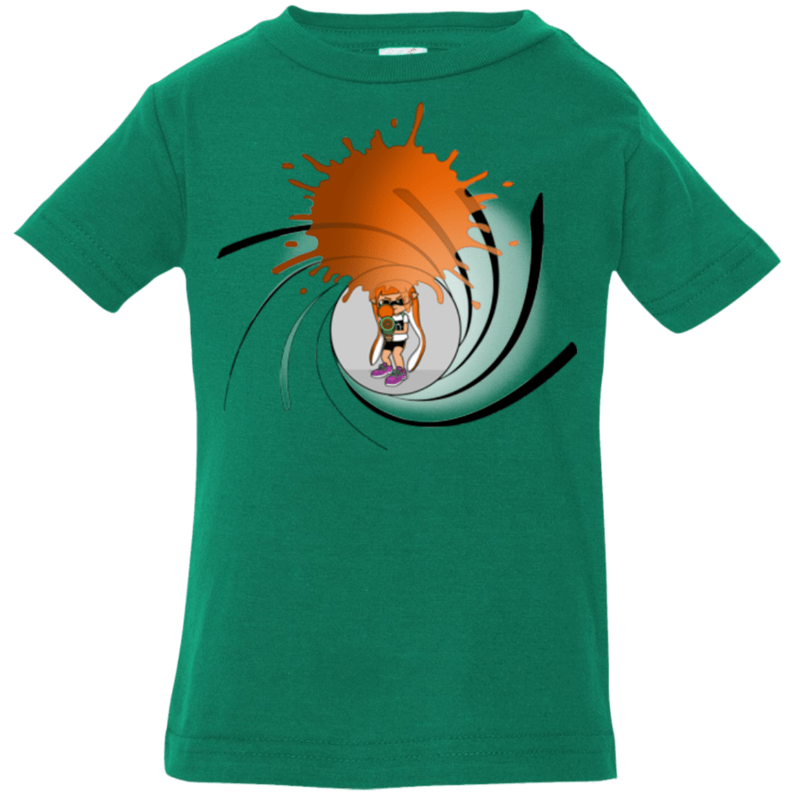 T-Shirts Kelly / 6 Months Splat 007 Infant Premium T-Shirt