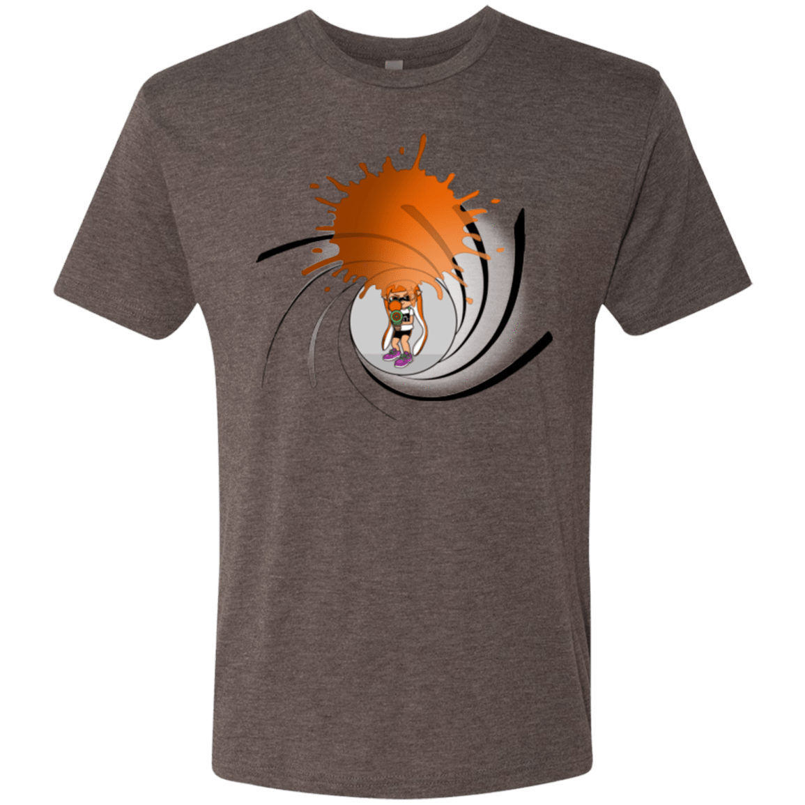 T-Shirts Macchiato / Small Splat 007 Men's Triblend T-Shirt