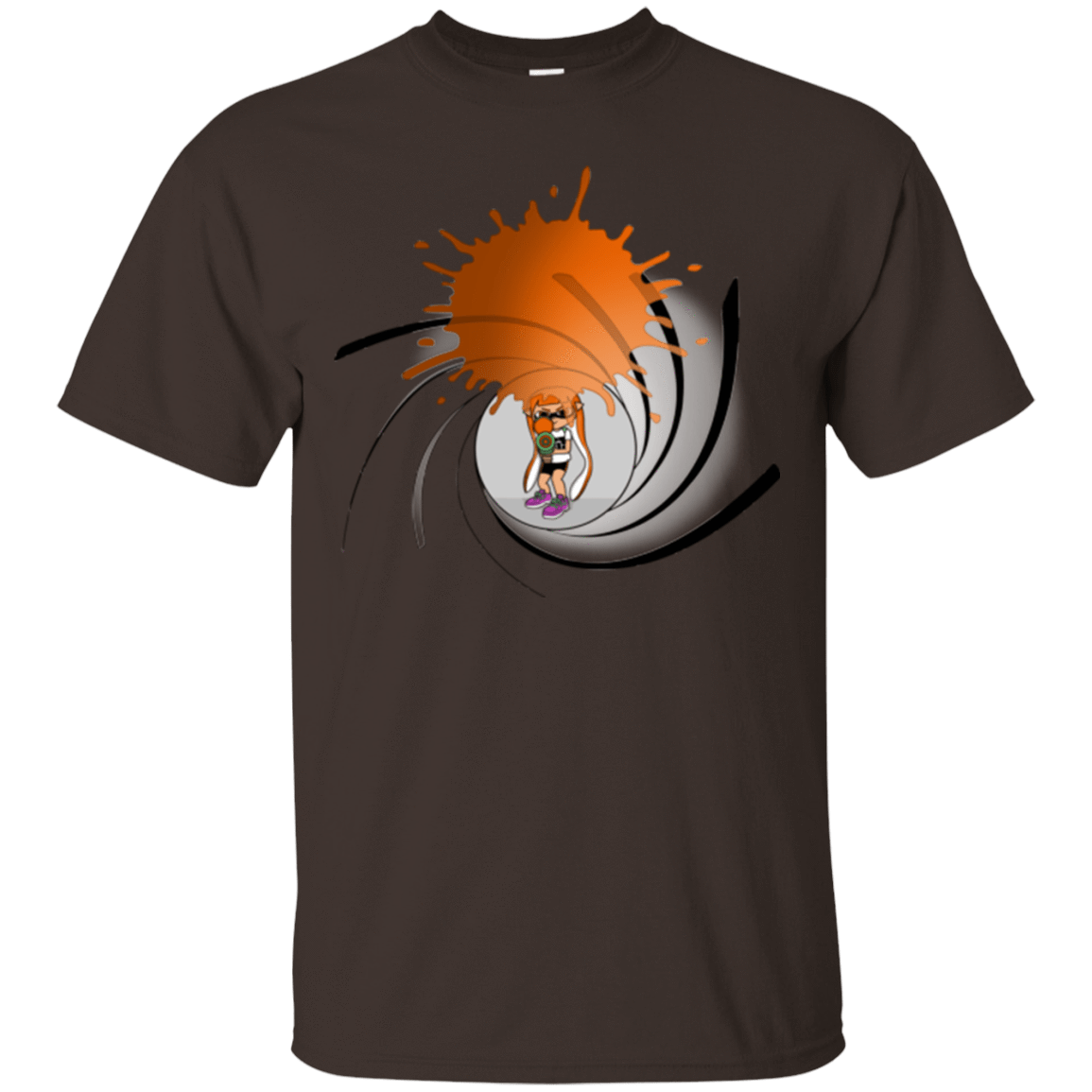 T-Shirts Dark Chocolate / Small Splat 007 T-Shirt