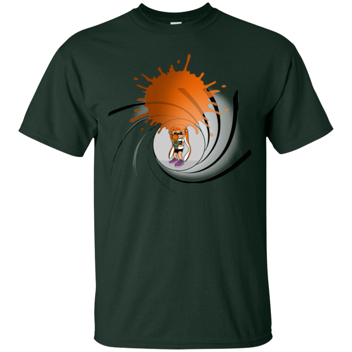 T-Shirts Forest / Small Splat 007 T-Shirt