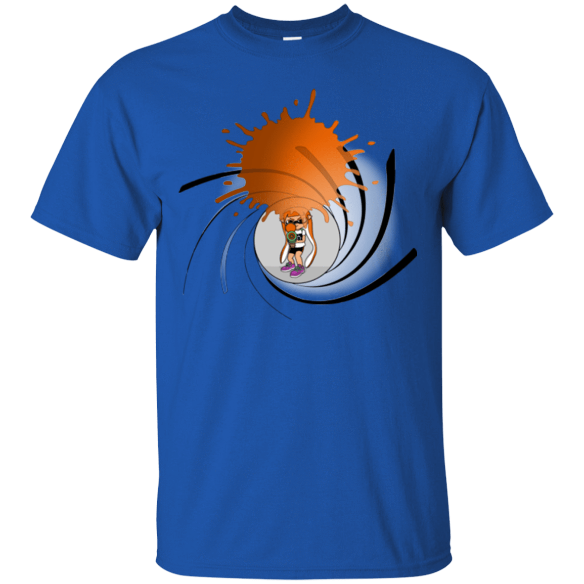 T-Shirts Royal / Small Splat 007 T-Shirt