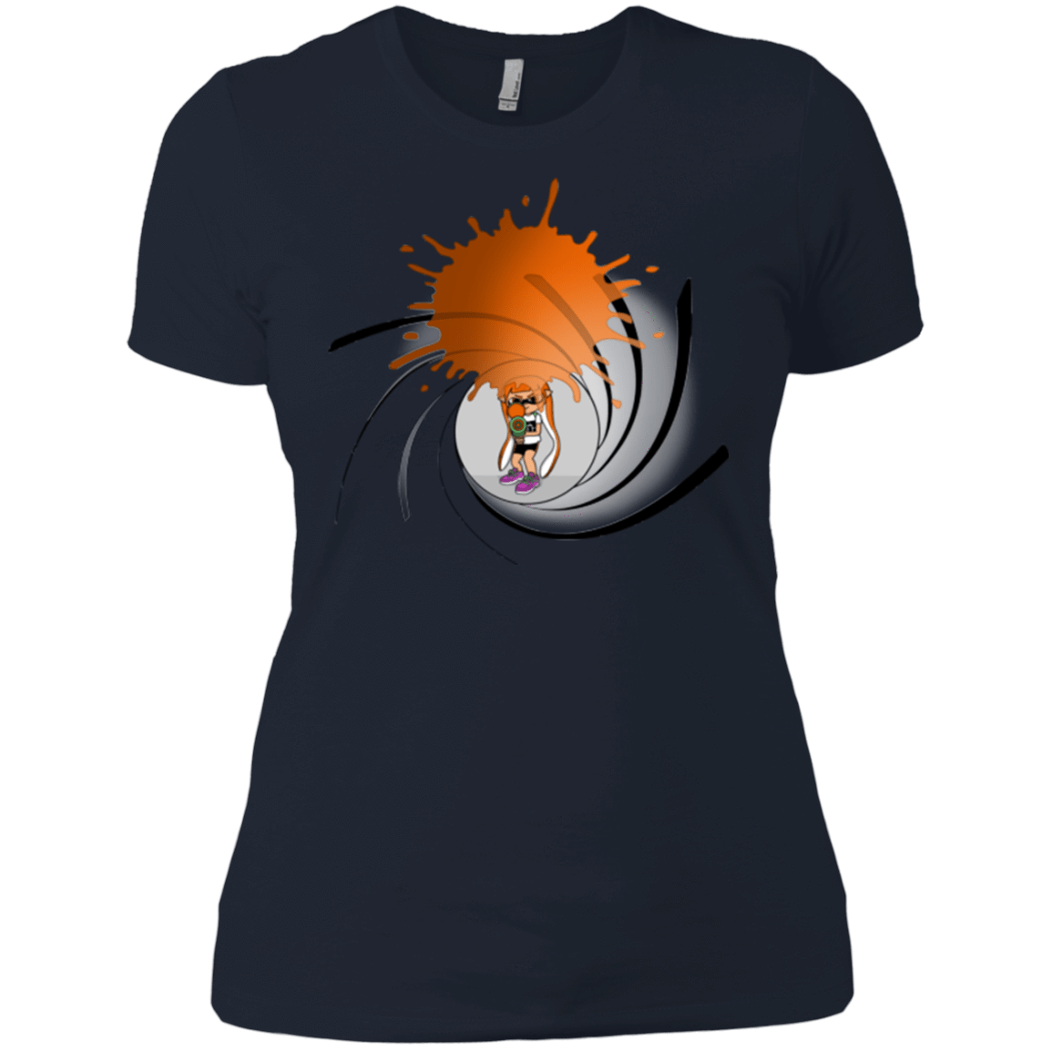 T-Shirts Midnight Navy / X-Small Splat 007 Women's Premium T-Shirt