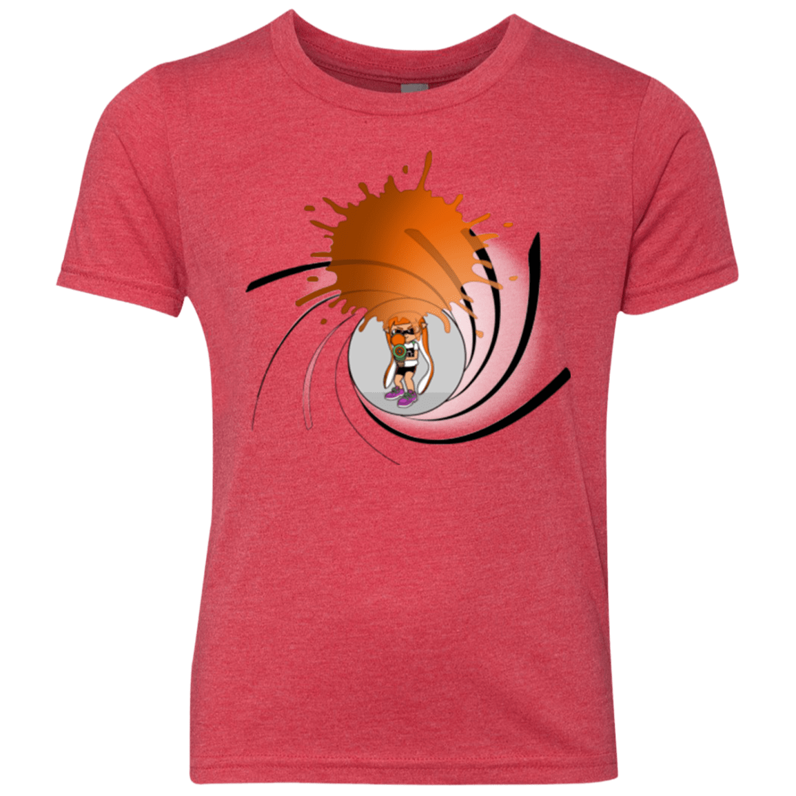 T-Shirts Vintage Red / YXS Splat 007 Youth Triblend T-Shirt