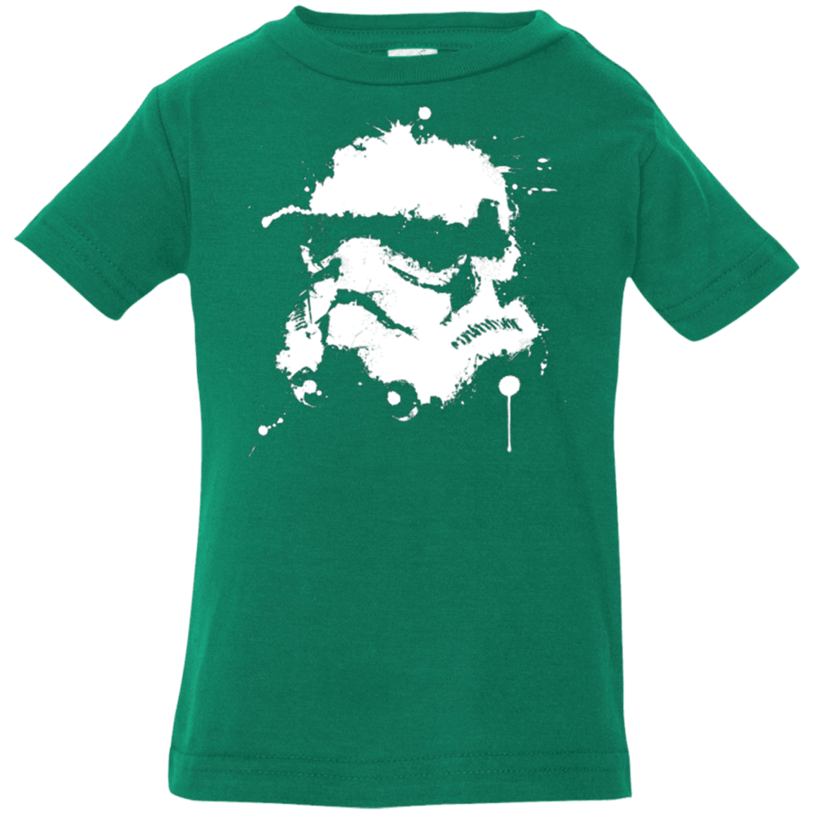 T-Shirts Kelly / 6 Months Splatted Helmet Infant Premium T-Shirt