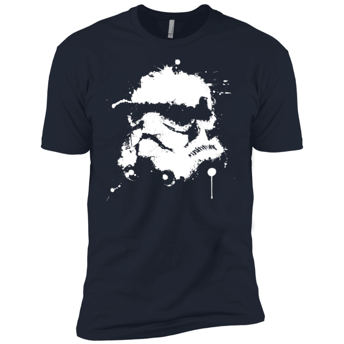 T-Shirts Midnight Navy / X-Small Splatted Helmet Men's Premium T-Shirt