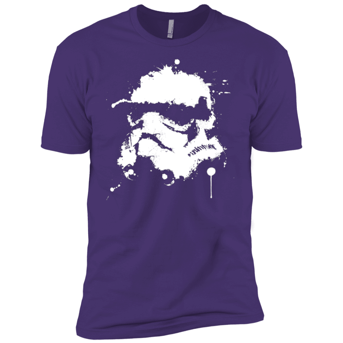 T-Shirts Purple / X-Small Splatted Helmet Men's Premium T-Shirt