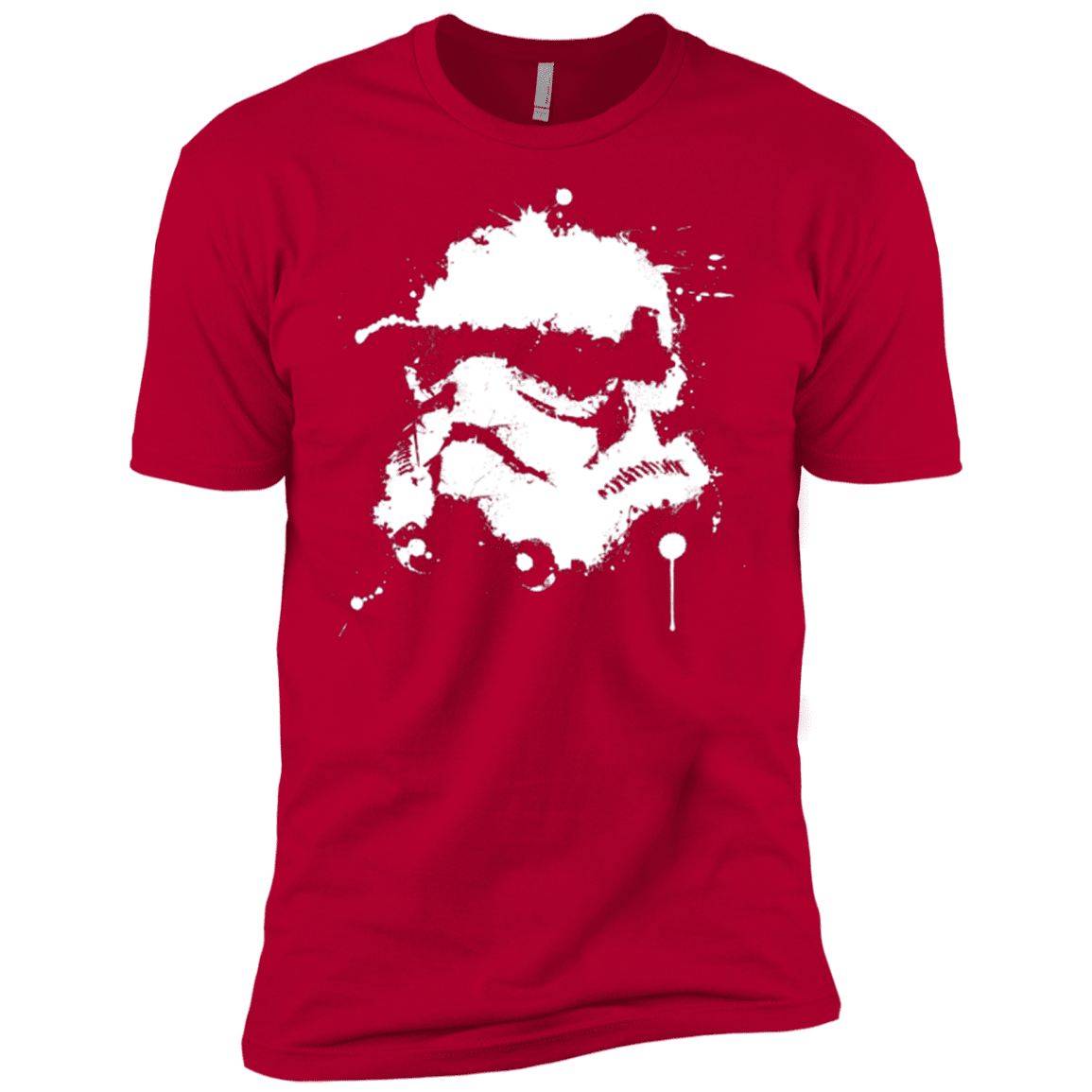 T-Shirts Red / X-Small Splatted Helmet Men's Premium T-Shirt