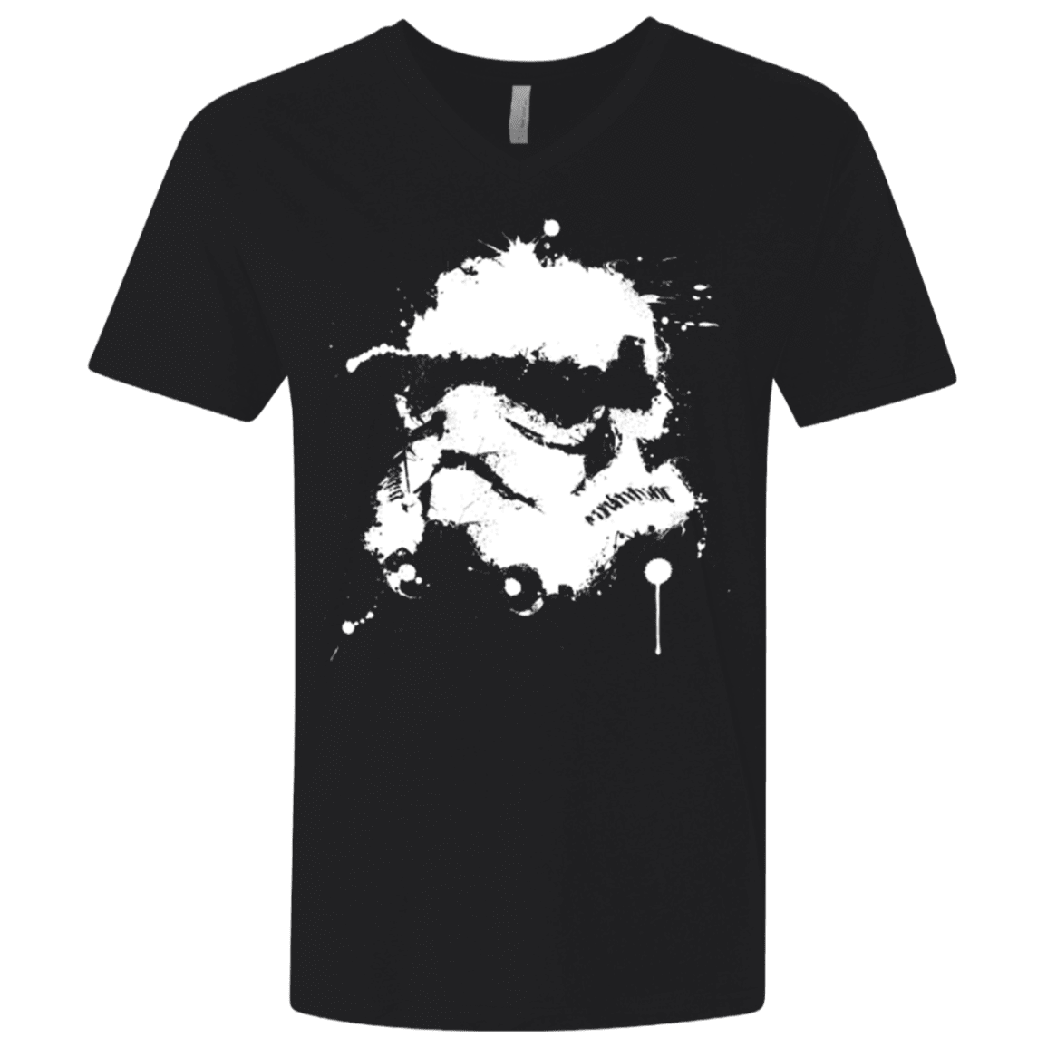 T-Shirts Black / X-Small Splatted Helmet Men's Premium V-Neck